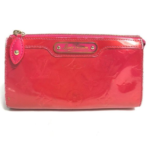 LOUIS VUITTON MonogramVernis Trousse cosmetic Makeup pouch pink - Picture 1 of 13